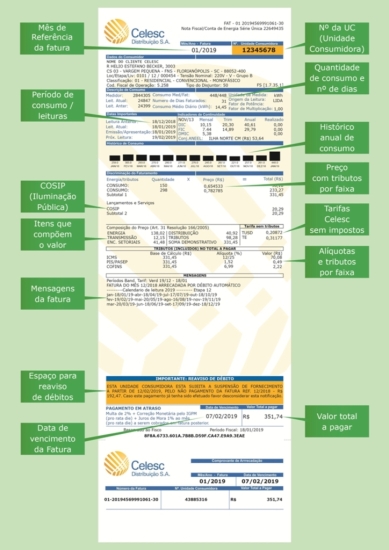 Saiba como tirar a segunda via da fatura da Celesc - Folha Regional Web TV